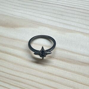 RARE - Kendra Scott Gunmetal Ring